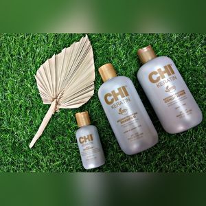 Chi keratin shampoo and conditioner